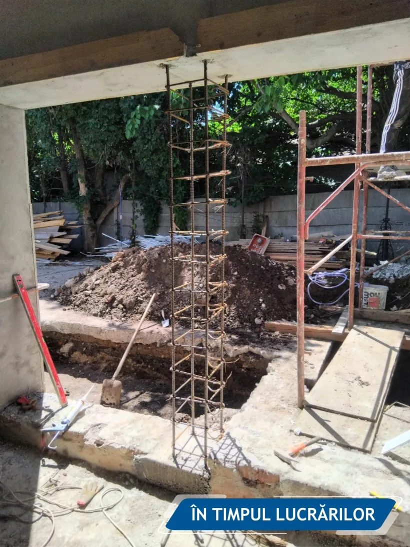 Costel Fotea: Lucrările de renovare a sediului Ambulanței Tecuci sunt în plină desfășurare