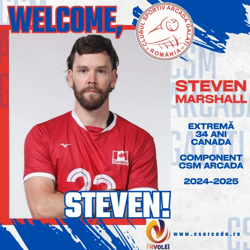 Canadianul Steven Marshall a semnat pentru CSM Arcada