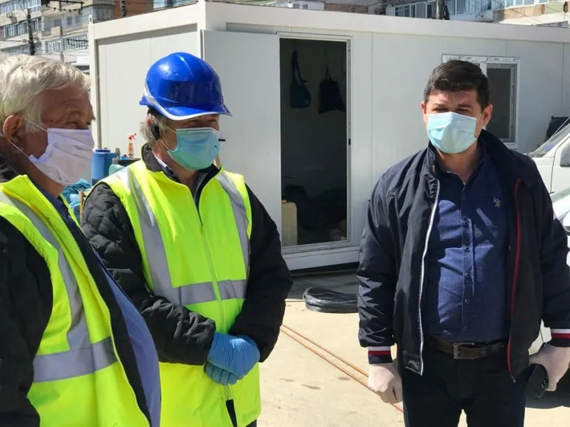 Galerie foto/Epidemia nu a oprit investițiile Consiliului Județean Galați. Lucrarea privind reabilitarea unei șosele este aproape de final