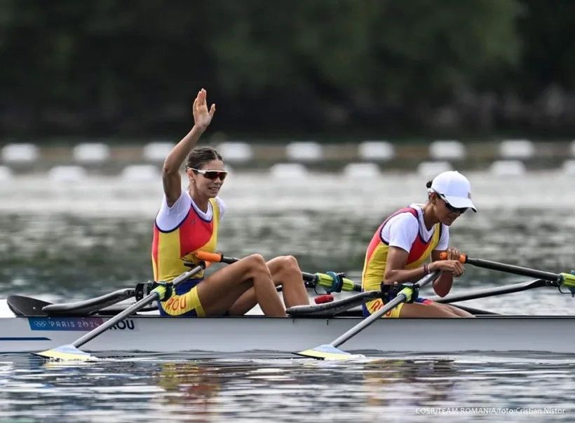 Argint olimpic pentru echipajele feminine ale României de dublu vîsle, categorie uşoară şi dublu rame