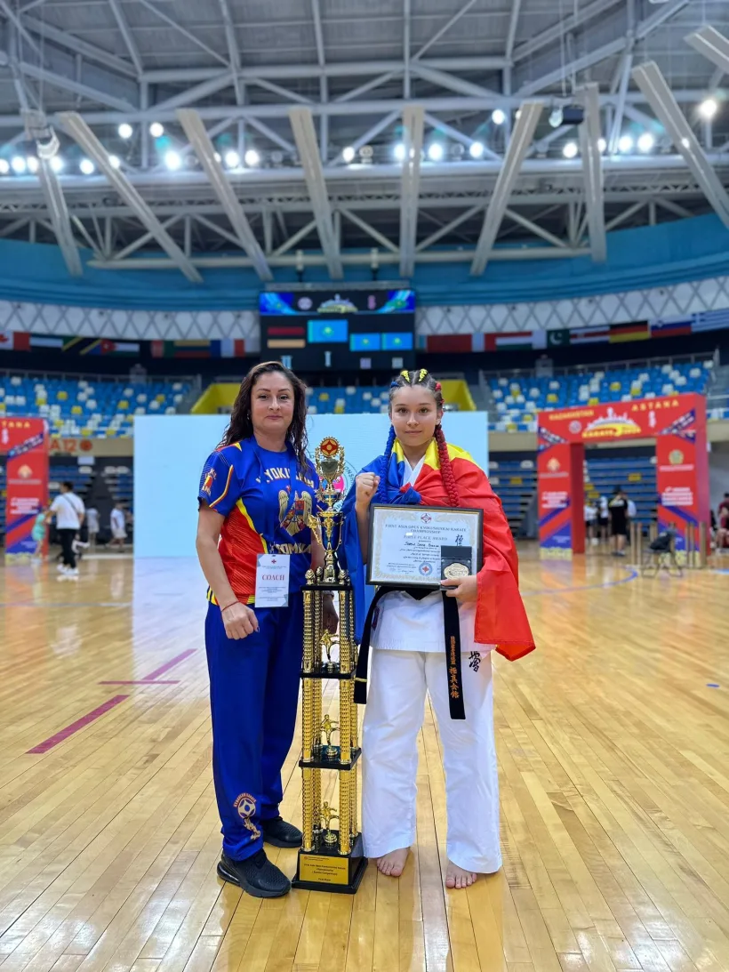 Aur mondial pentru gălăţeanca Crina Bianca Stase