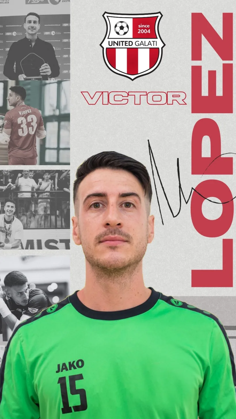 Portarul spaniol Victor Lopez Gonzales vine la United