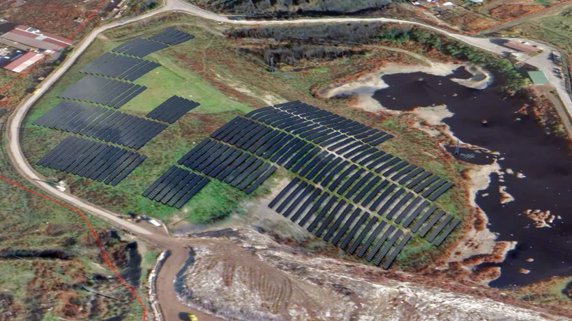 Parc fotovoltaic pe locul fostei gropi de gunoi a orașului Galați