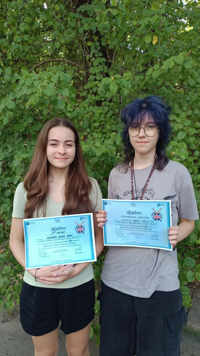 Premii câștigate de liceeni gălățeni la Olimpiada Internațională de Limba Engleză