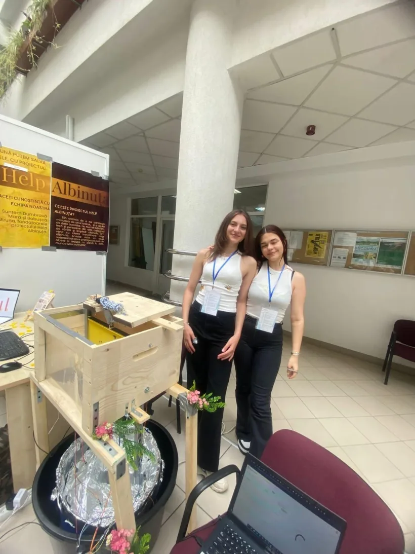 Două eleve din Galați participă la EU Contest for Young Scientist