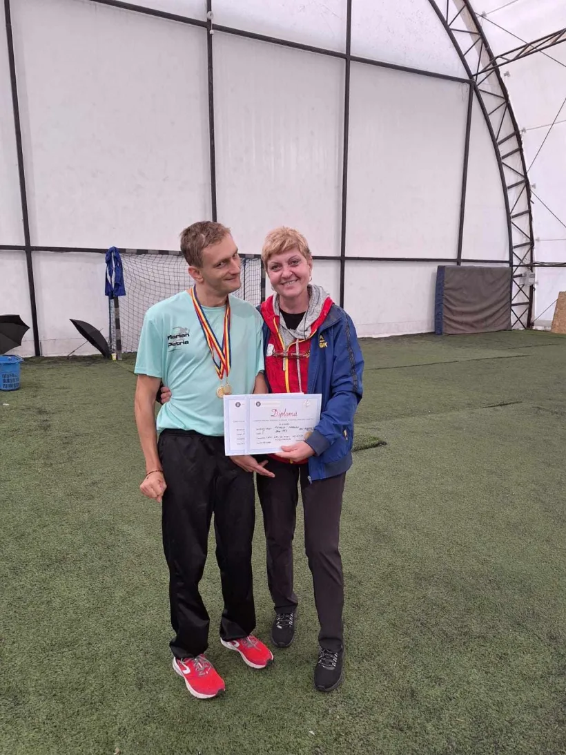 Dublă de aur pentru paralimpicul Marian Petria