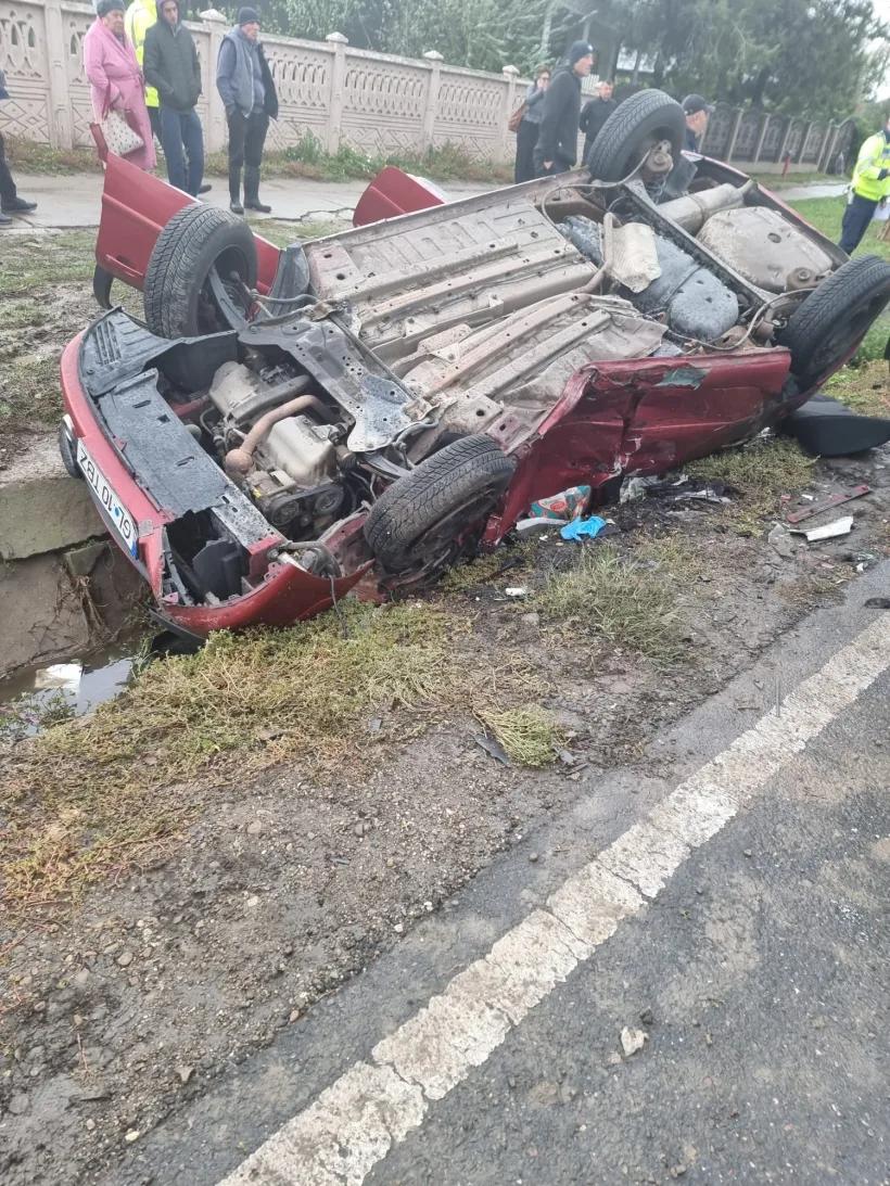 Accident cu patru victime pe DN 25, la Independența