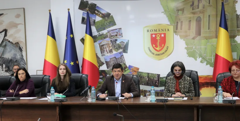 Prima investiție prin Planul Național de Redresare și Reziliență, finalizată de către Consiliul Județean Galați