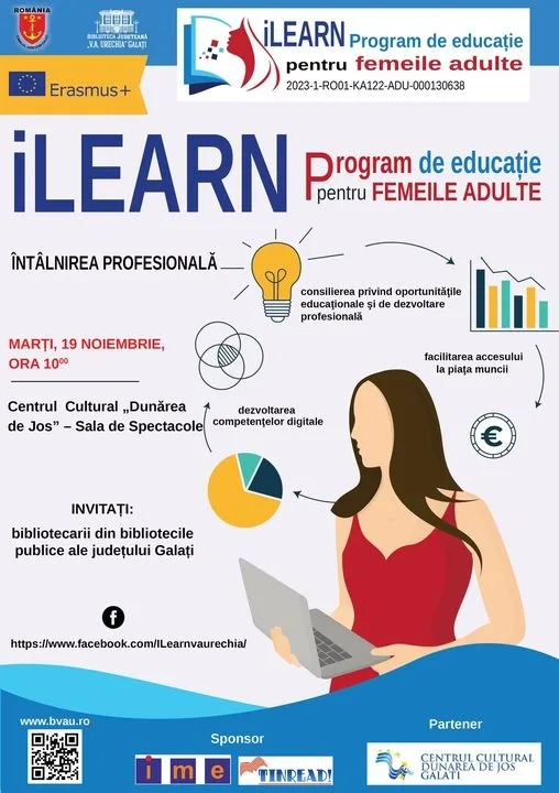 ILearn, program de educaţie pentru femeile adulte