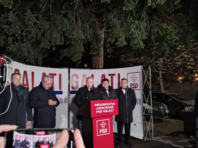VIDEO PSD a câștigat alegerile în județul Galați. Costel Fotea: Vă mulțumesc că sunteți alături de noi, că ne dați forță!