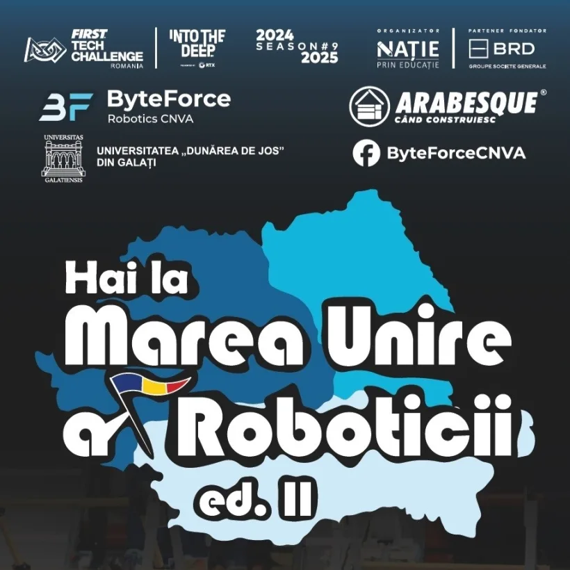 S-a dat startul la Marea Unire a Roboticii
