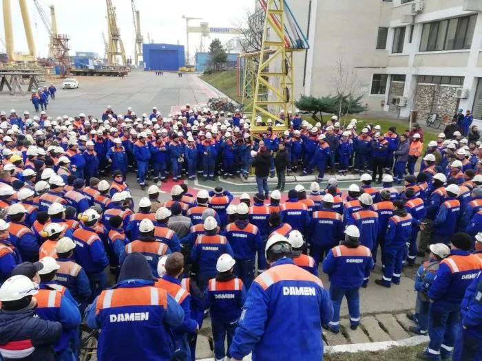 BNS se alătură luptei pentru salvarea Șantierului Naval Mangalia