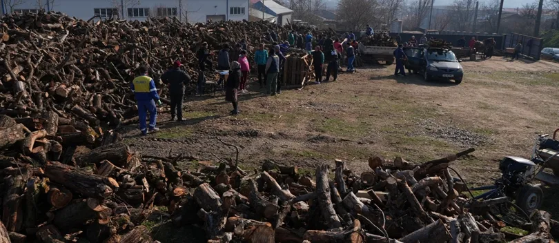 Lemne pentru 400 de familii afectate de inundațiile de anul trecut, oferite de Arhiepiscopia Dunării de Jos