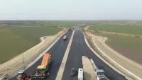 VIDEO Stadiul lucrărilor pe şantierul Drumului Expres Brăila-Galaţi a ajuns la 90%