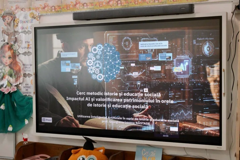 „Inovație și AI în școlile din Galați"