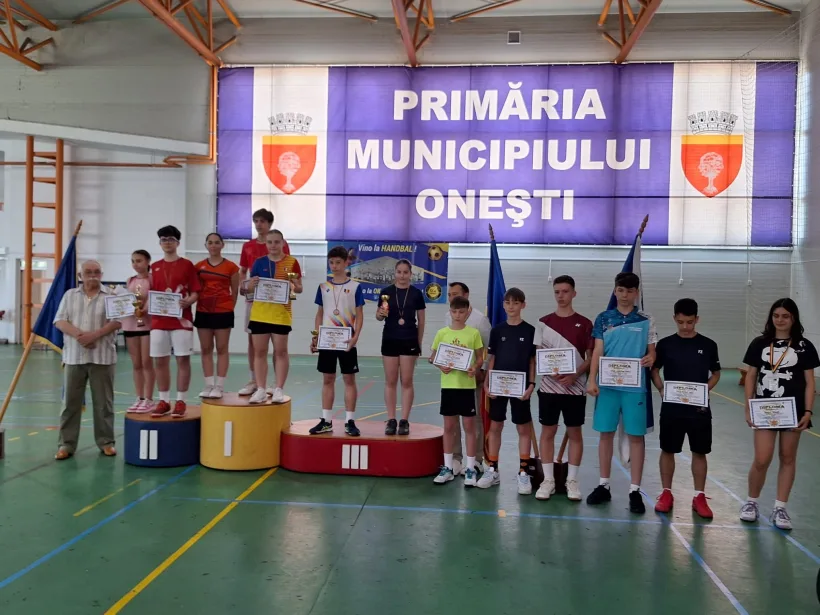 Medalie de Aur și una de Bronz la badminton, pentru elevii gălățeni, pe podiumul Olimpiadei Naționale a Sportului Școlar