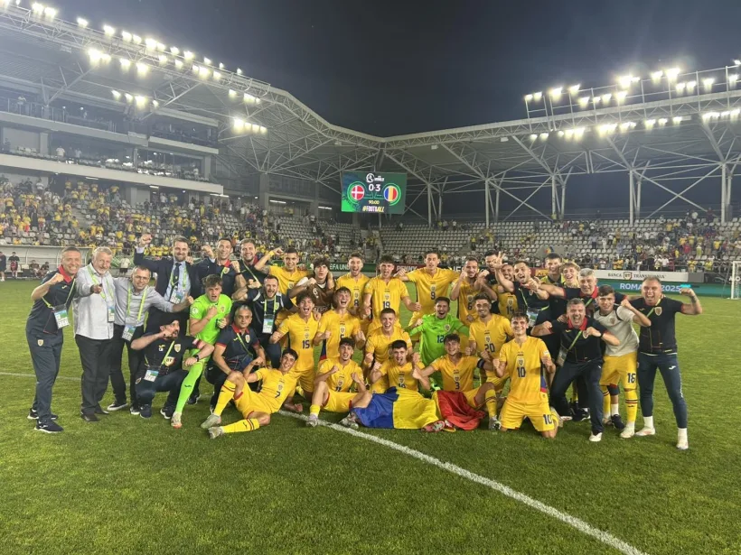 România joacă cu Olanda pentru un loc în finala Europeanului Under 21