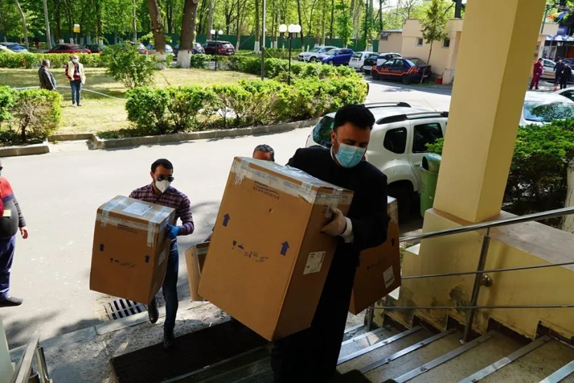 Ventilatoare și concentratoare de oxigen, donate de Arhiepiscopia Dunării de Jos Spitalului din Brăila