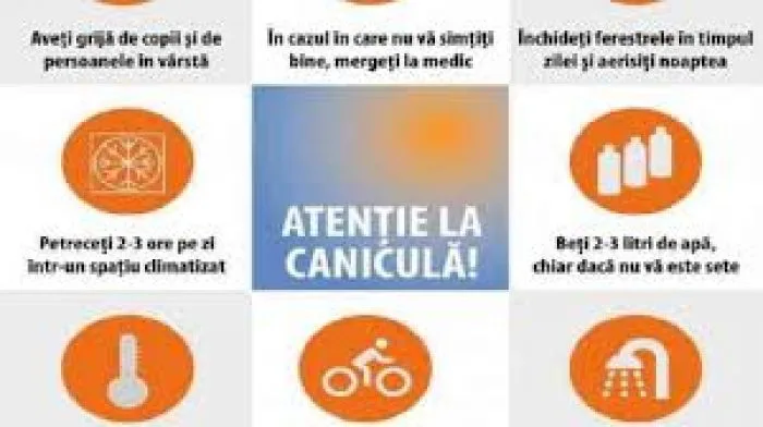 Canicula a ”lovit”puternic (și) Galațiul: Recomandări suplimentare