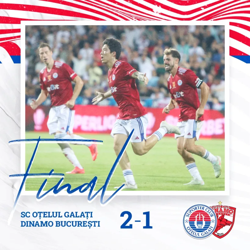 Oţelul a muncit mult pentru victoria din faţa lui Dinamo