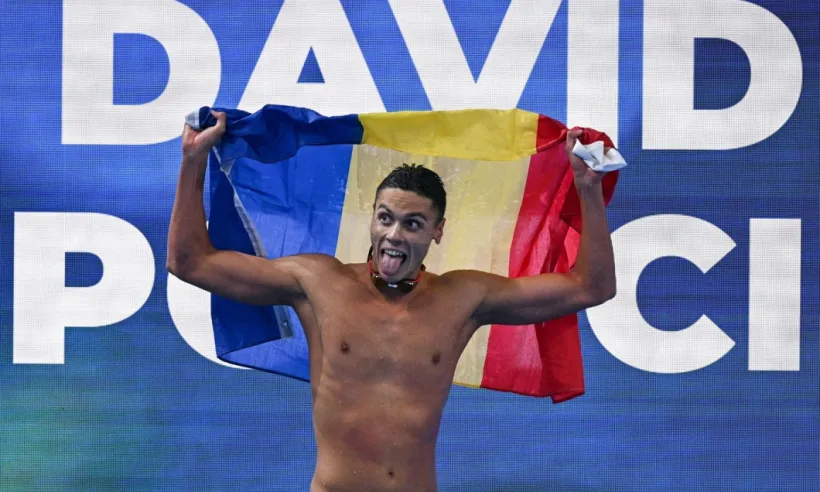 Aur mondial pentru David Popovici la Singapore