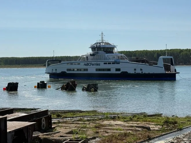 Un nou feribot pentru canadieni lansat la Damen Galați