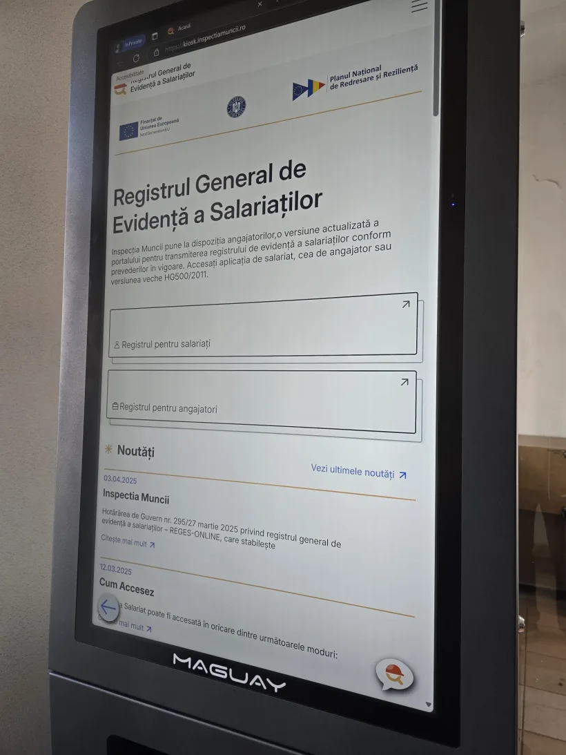 Angajatorii gălățeni, atenționați de ITM să se înroleze în REGES-ONLINE până la 30 septembrie