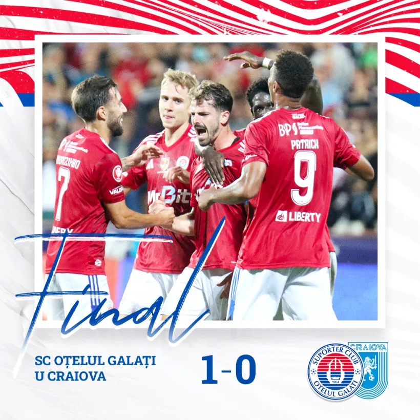 Victorie de senzaţie pentru Oţelul cu liderul Superligii