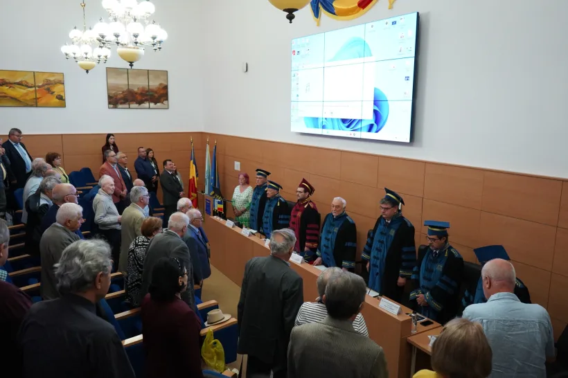 Nou membru de onoare al corpului academic al Universității „Dunărea de Jos” din Galaţi