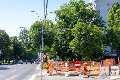 Trafic închis pe Bulevardul George Coșbuc până pe 14 noiembrie 2025