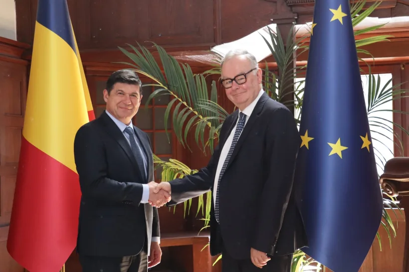 Costel Fotea a primit vizita Ambasadorului Irlandei, Brendan Ward, la Galați