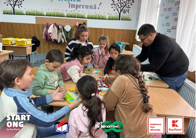 Școala din Frumușița, județul Galați, va derula proiectul „Inovare prin programare”