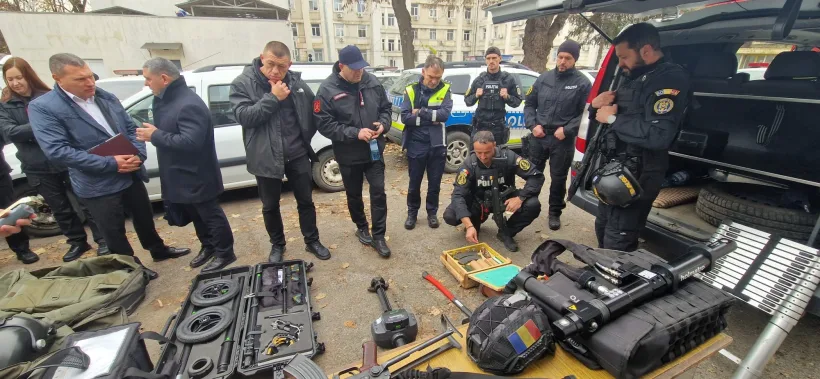Cooperare transfrontalieră pentru siguranța publică: vizită de lucru la IPJ Galați