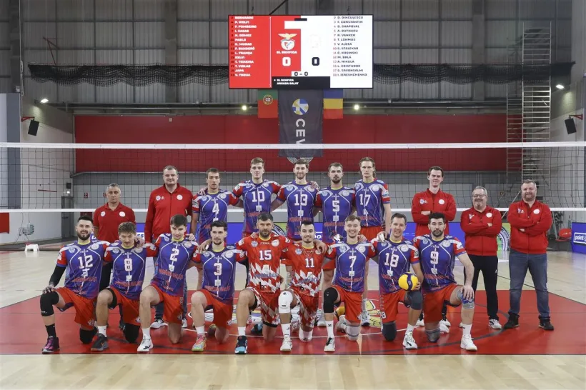 CSM Arcada a pierdut dramatic cu Benfica