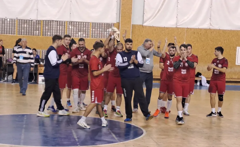 Handbaliştii de la CSU Galaţi sunt pe val