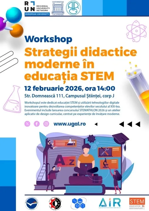 „Strategii didactice moderne în educația STEM” la UDJG