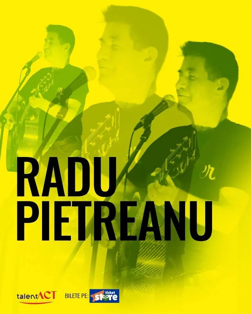O seară de comedie cu Radu Pietreanu la Teatrul Muzical "Nae Leonard"