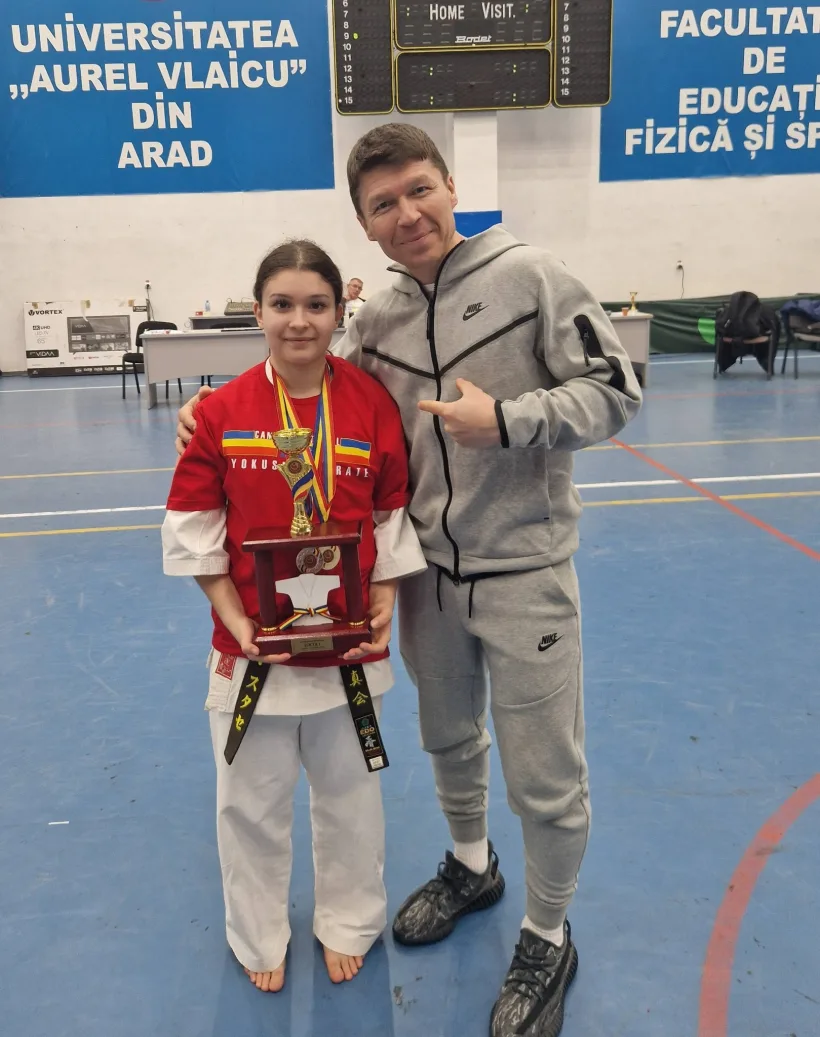 Karateka Crina Bianca Stase, campioană naţională