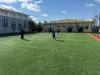 Echipa de fotbal a Școlii „Elena Doamna” din Cuza Vodă, pregătită să își apere coroana județeană