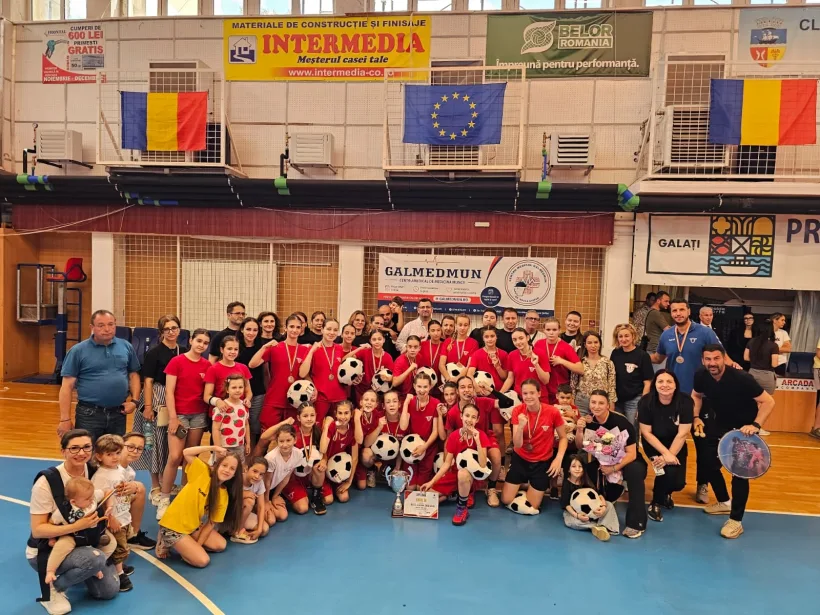 Junioarele de la ACS Lucian Bute s-au „bronzat” la final de sezon