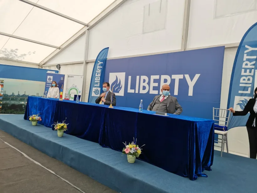 Combinatul siderurgic Liberty Galați va deveni „nava amiral europeană” marca GREENSTEEL