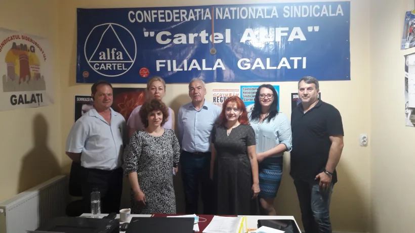 Alegeri sindicale în teritoriu: Cartel ALFA - filiala Galați are un nou birou executiv