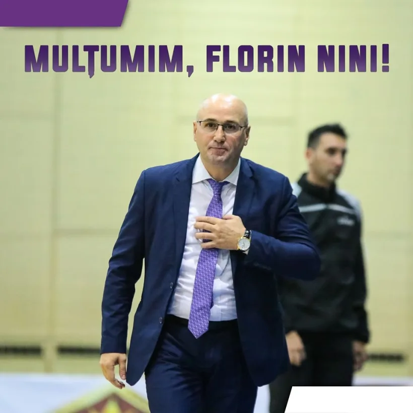 Lovitură de imagine: Florin Nini este noul antrenor de la CSM Galaţi