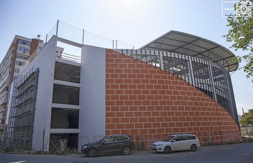 Parcarea supraetajată din zona Complexului Ancora este aproape gata
