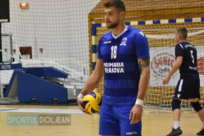 Răzvan Olteanu, jucător CSM Arcada: „Am ales să vin la Galaţi datorită seriozităţii şi profesionalismului pe care clubul le oferă”