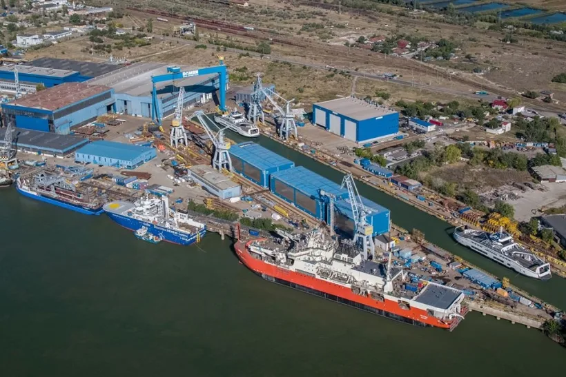 Navaliștii gălățeni scriu, din nou, istoria modernă a construcției de nave militare