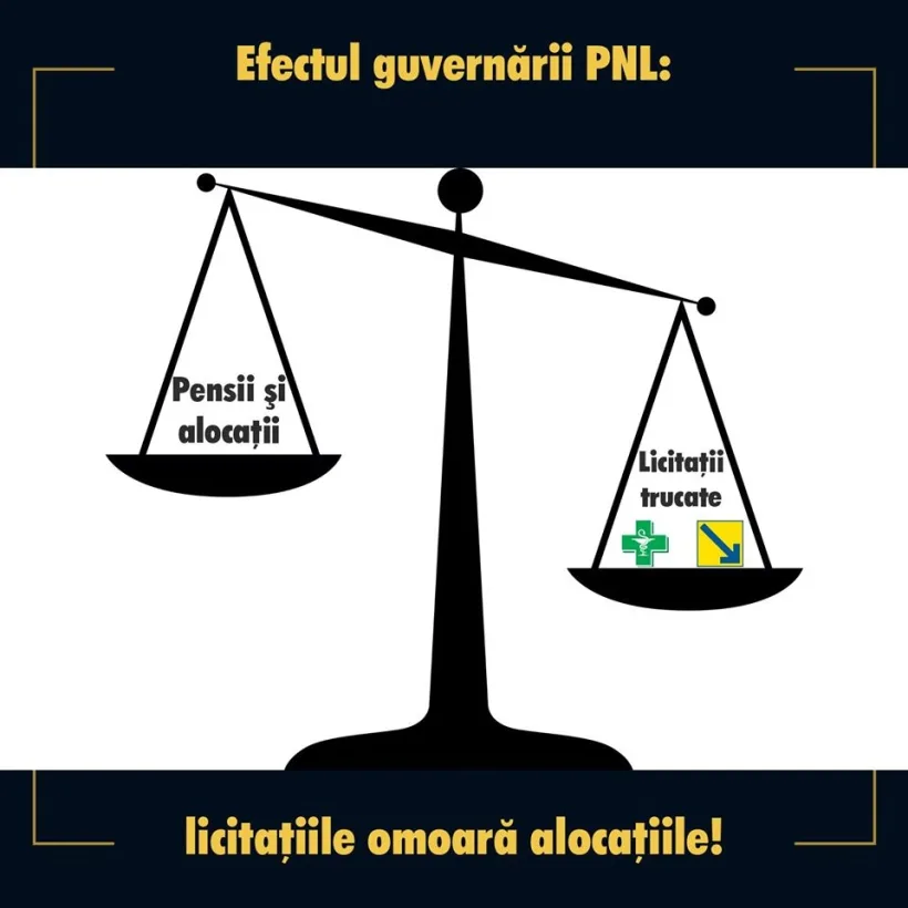 PSD:"PNL a furat banii de pensii și alocații prin licitațiile trucate"