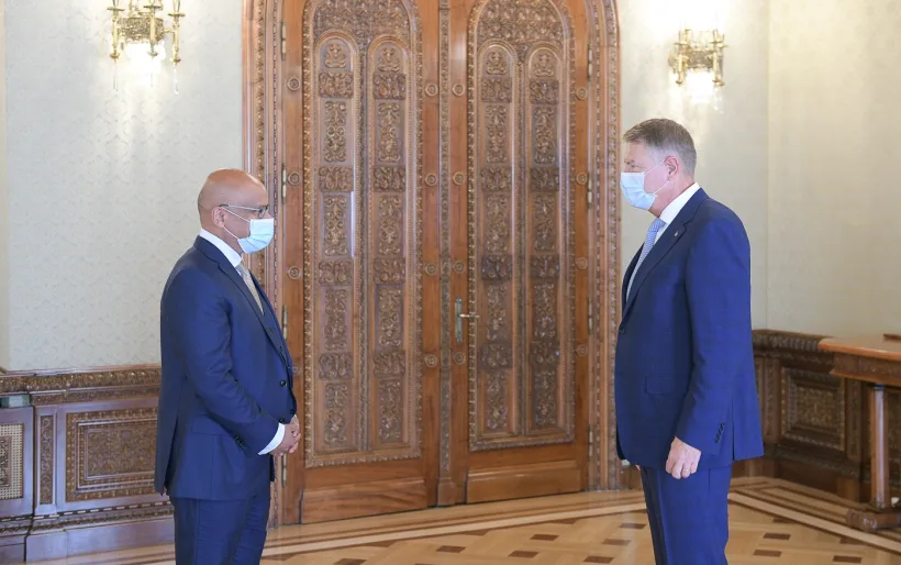 Patronul combinatului siderurgic Liberty Galați s-a întâlnit cu preşedintele Klaus Iohannis la Cotroceni