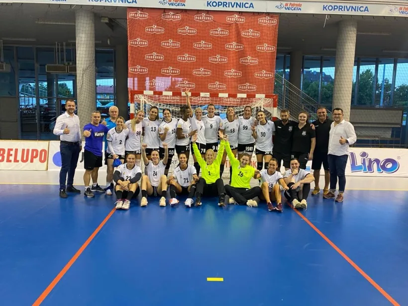 HC Dunărea a disputat trei amicale în deplasare cu campioana Croaţiei