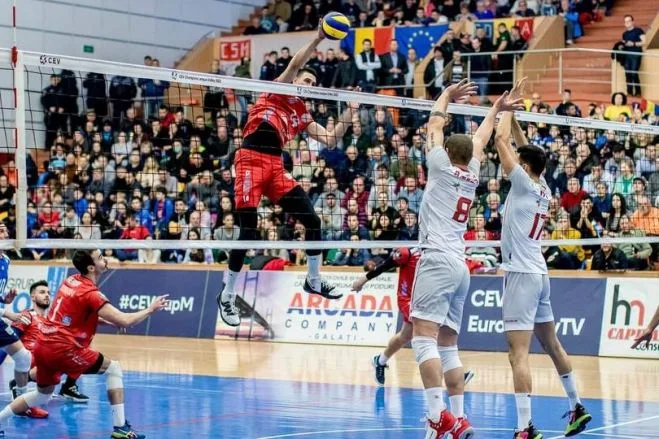 Eveniment sportiv major: Volei de Liga Campionilor la Galaţi